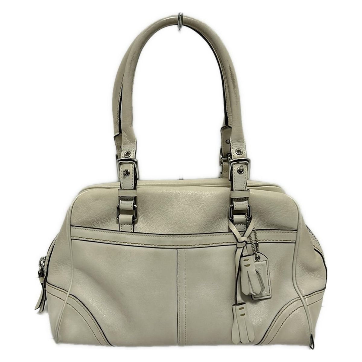 COACH(コーチ) ハンドバッグ ハンプトンズレザーサッチェル 8A69