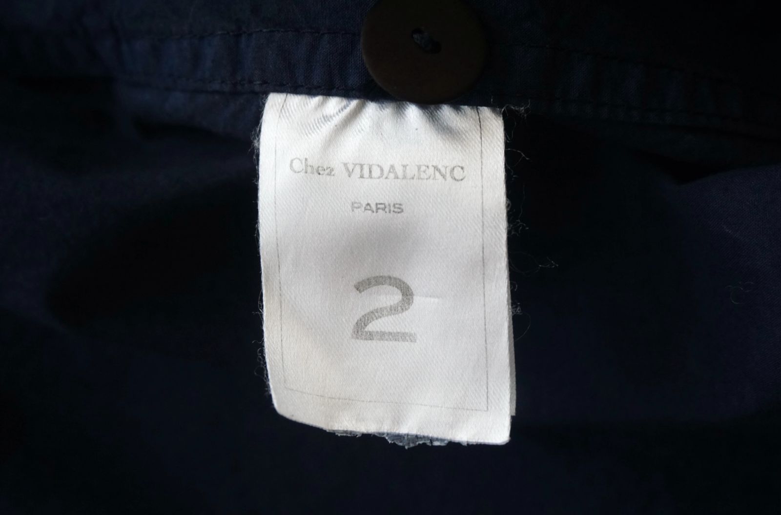 Chez Vidalenc シェヴィダレンク coat m short ガーメントダイ - メルカリ