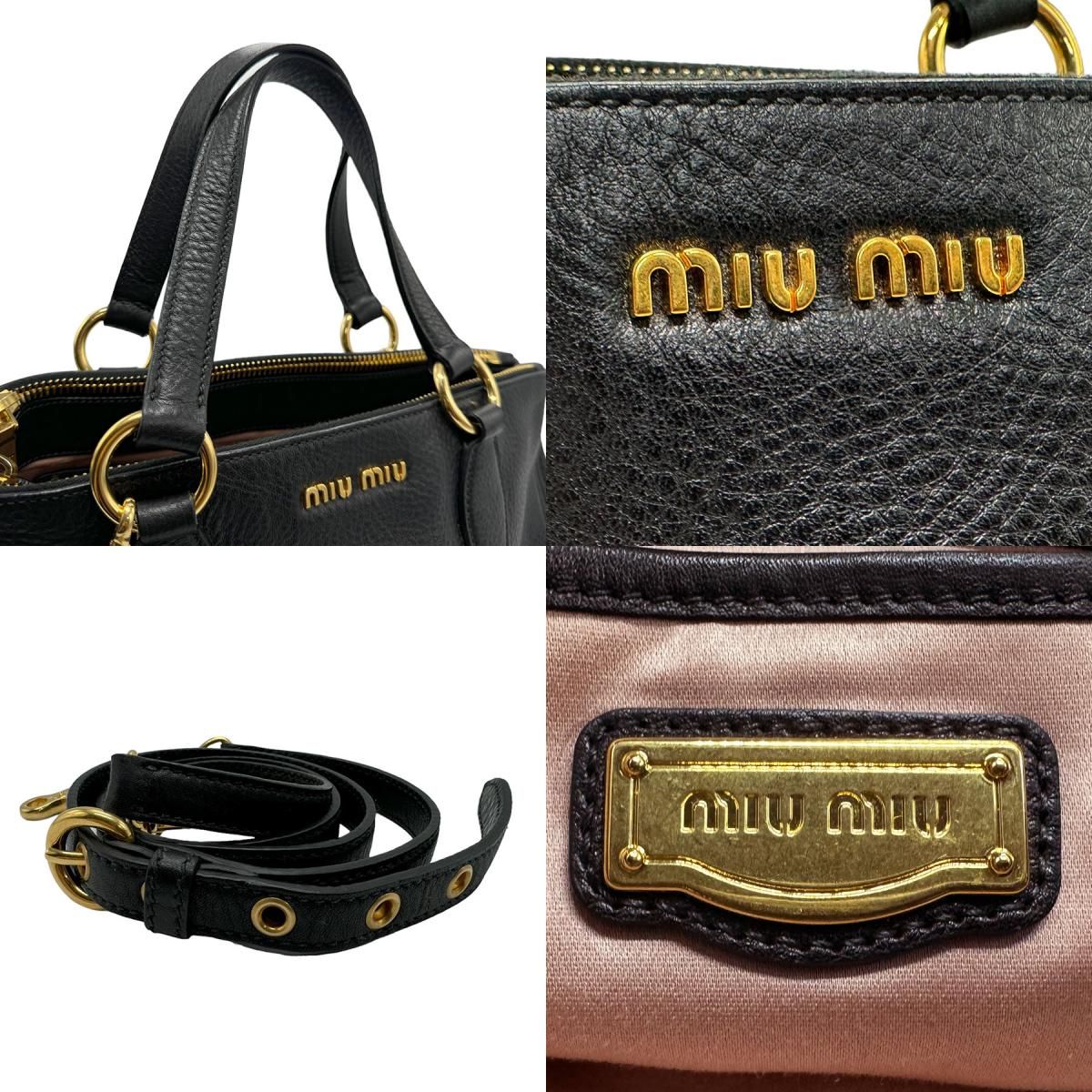 ミュウミュウ MIUMIU ハンドバッグ ショルダーバッグ RN0620 - メルカリ