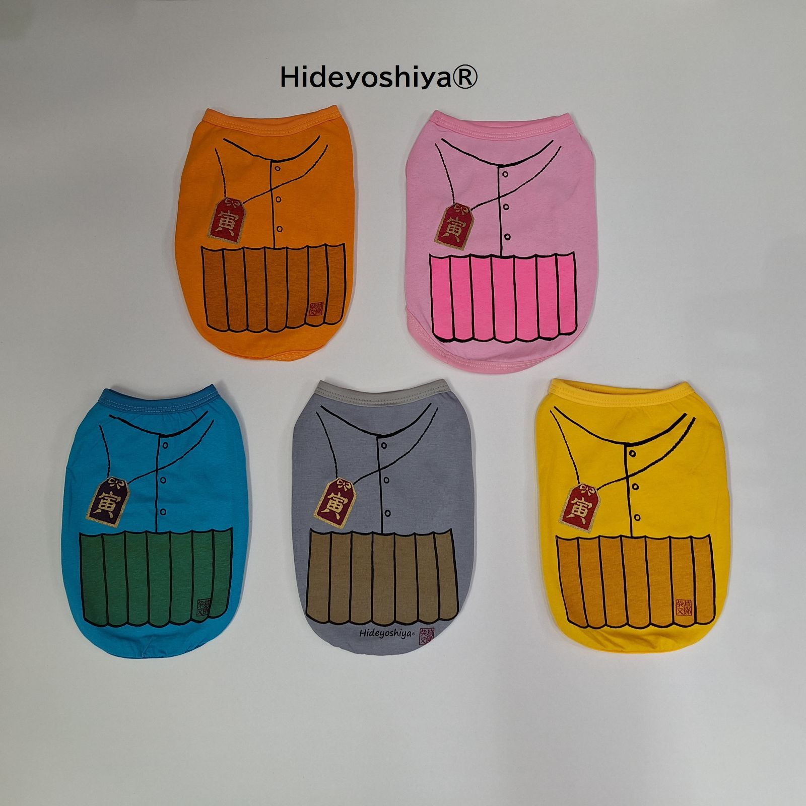 公式自社製品 Hideyoshiya® 柴又限定 ダボTシャツ・犬服・ワンちゃん用