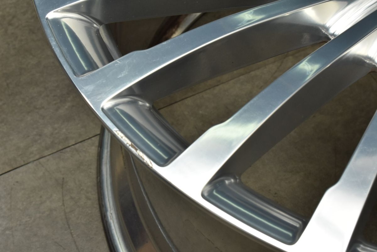 【超歓迎された!】 鍛造 メルセデスマイバッハ X167 GLS600 純正 23in 11.5J 47 PCD112 品番 A1674011700 1本 バフポリッシュ 値段交渉承れます