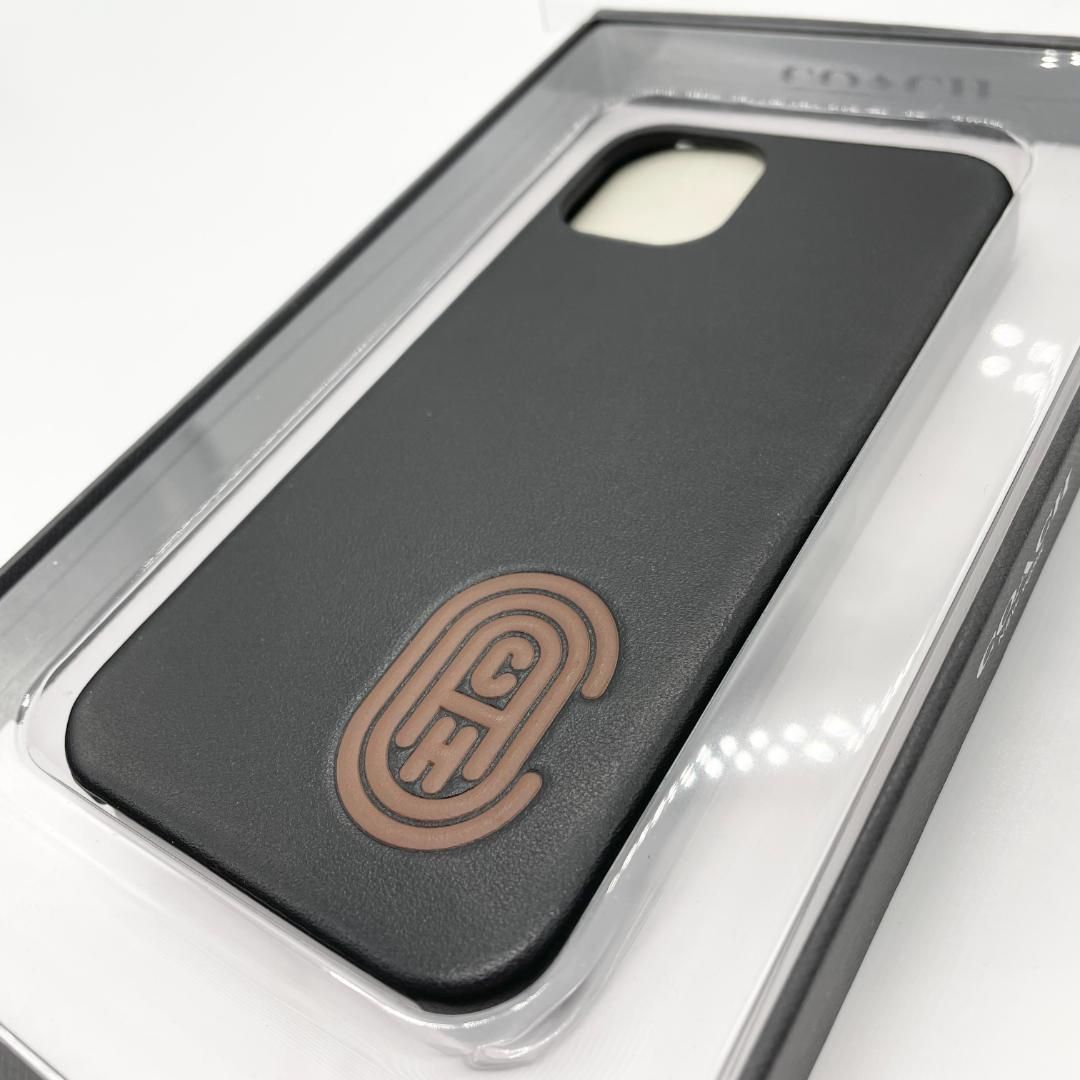 COACH iPhone 13 14 ケース レトロ C ロゴ ブラック COACH iPhone 13 14 ケース レトロ C ロゴ ブラック コーチ