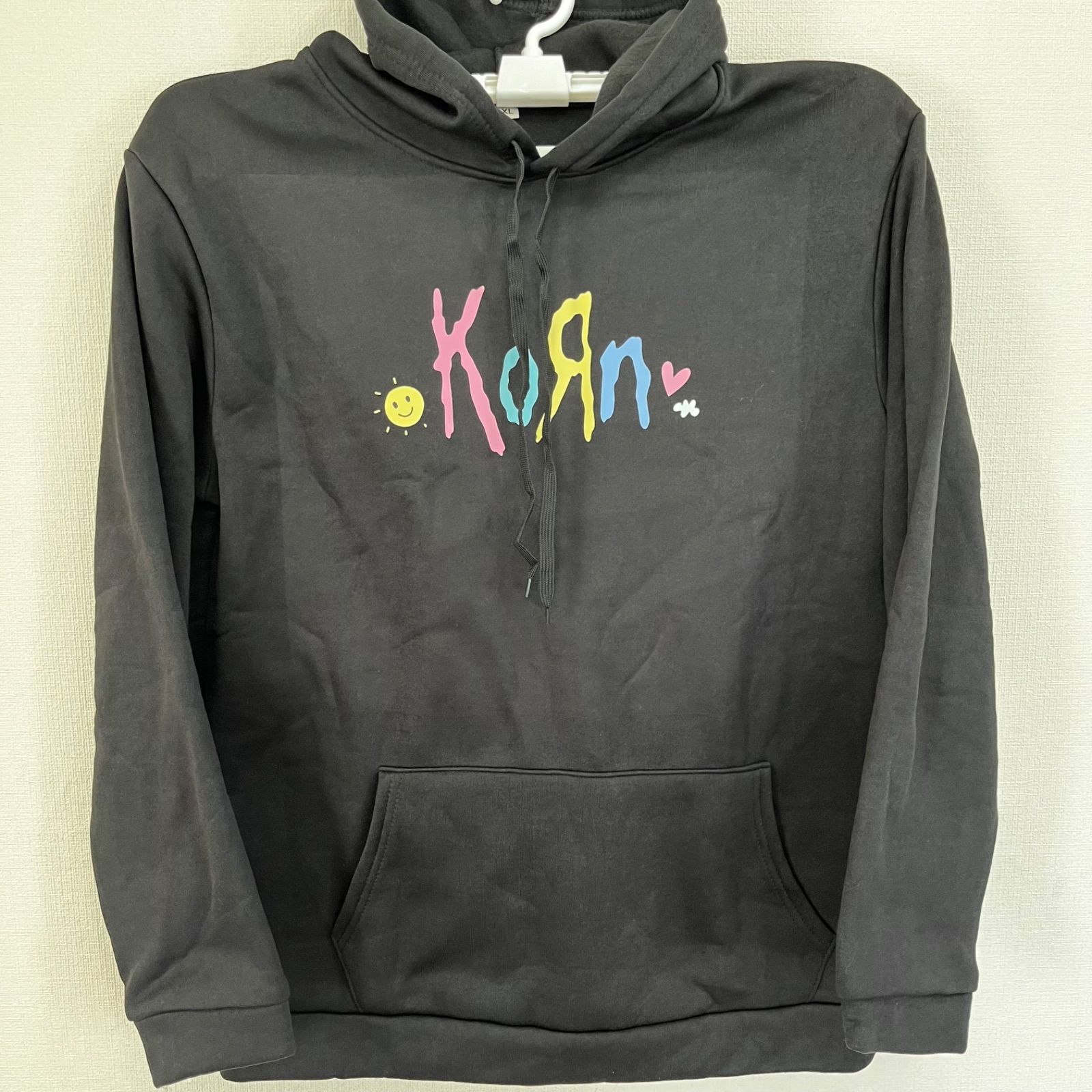 新品 コーン KORN パーカー フーディー プルオーバー バンドTシャツ 