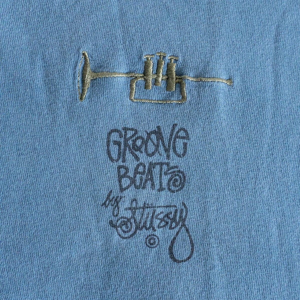 80s/USA製】OLD STUSSY【GROOVE BEATS Tシャツ】XL ステューシー 