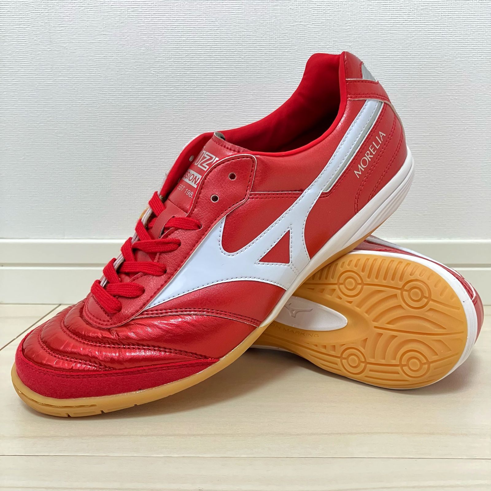 MIZUNO ミズノ モレリア サラ エリート イン パッションレッド