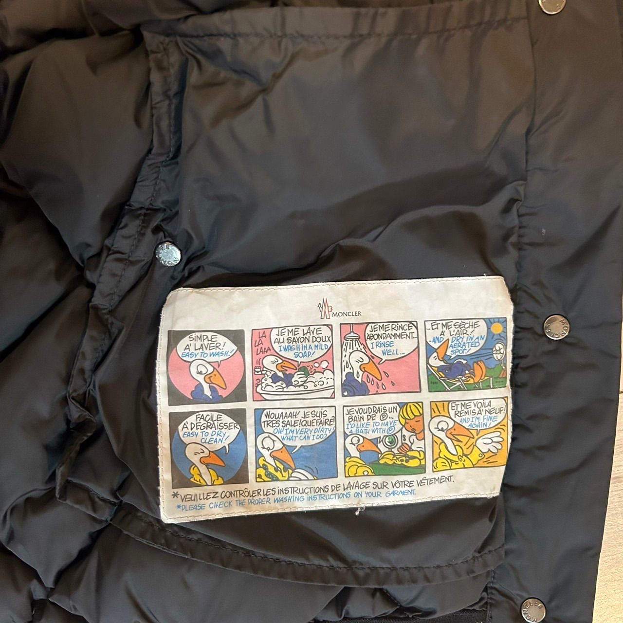モンクレール MONCLER☆ARVOUIN☆ブラック☆サイズ1☆2023〜2024
