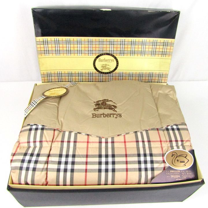BURBERRY ノバチェックダウン掛け布団 150×200cm