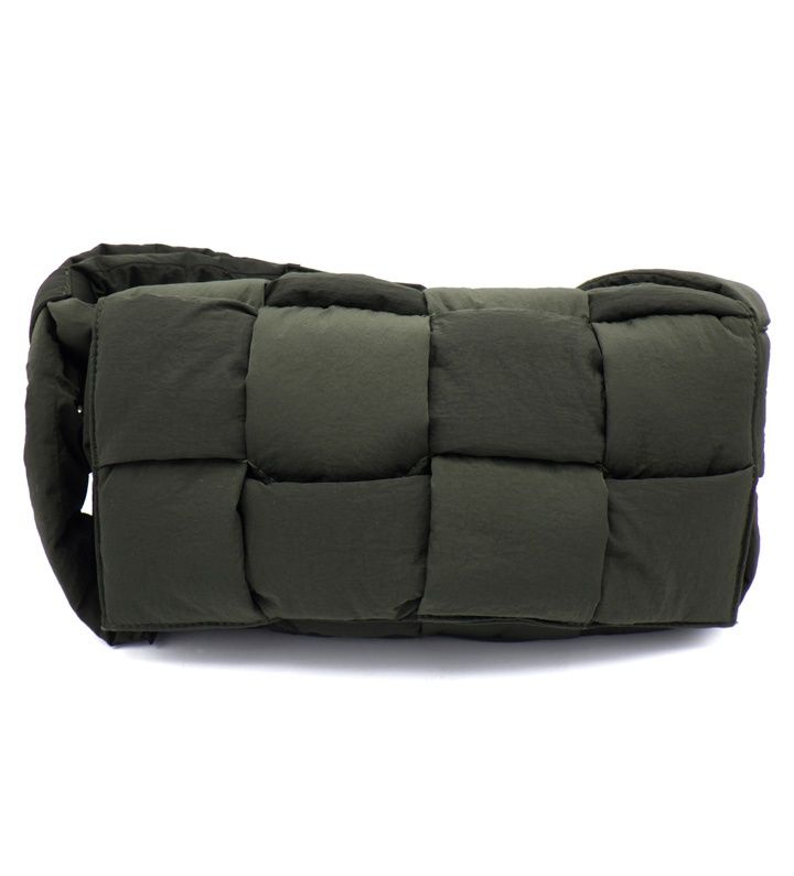 ボッテガ ヴェネタ BOTTEGA VENETA パテッド テック カセット バッグ