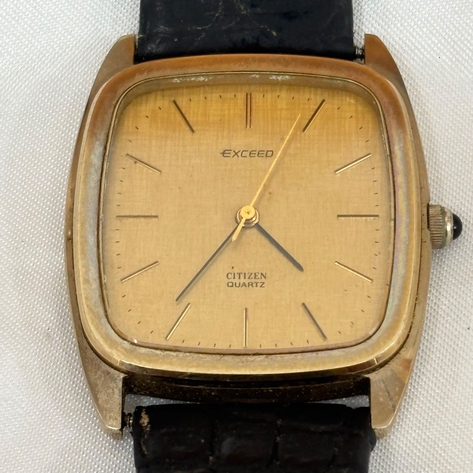 稼働 CITIZEN EXCEED 腕時計 クラシカル ゴールド 743 稼働 CITIZEN EXCEED 腕時計 クラシカル ゴールド 743