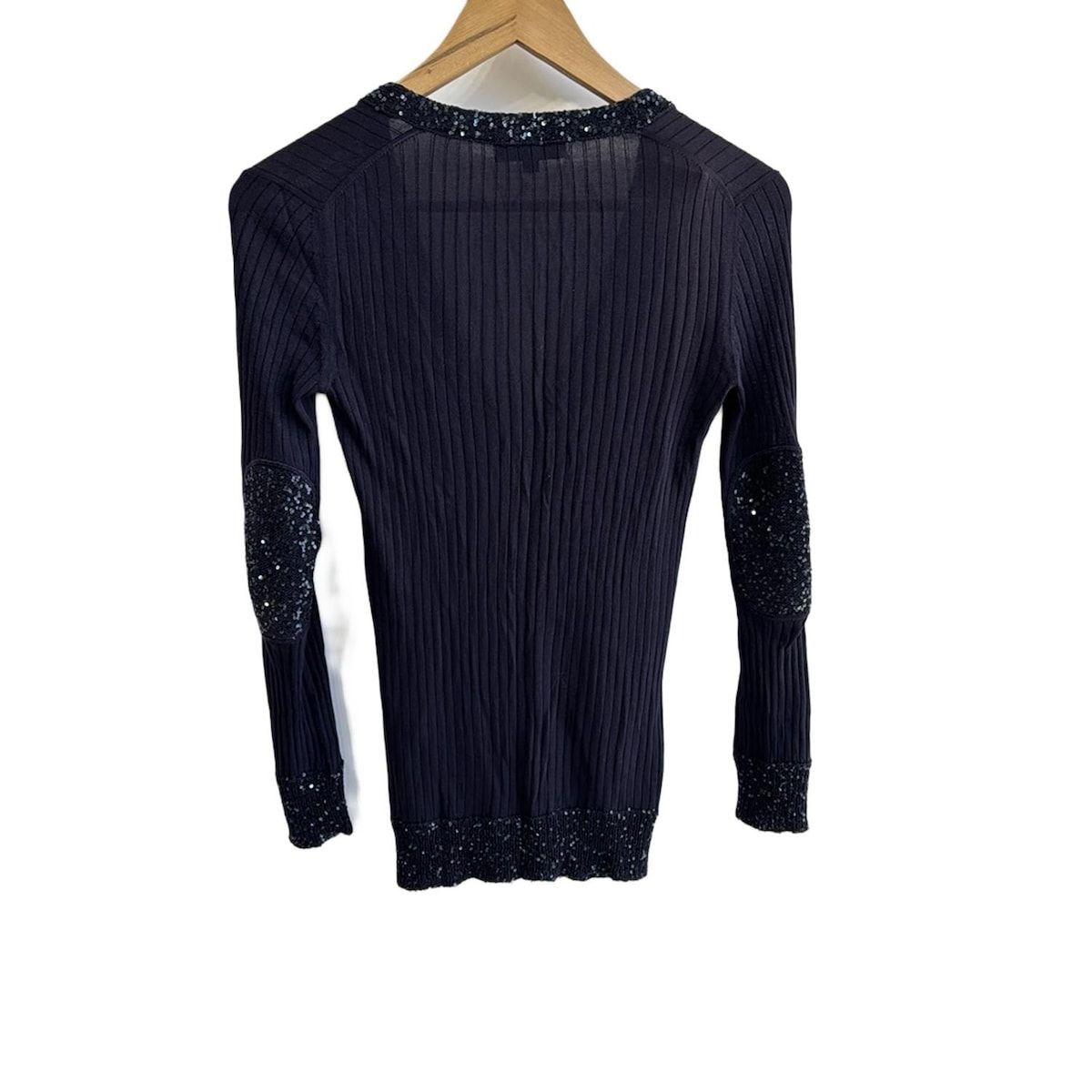 Drawer ドゥロワー カーディガン サイズ1 S レディース - ネイビー 長袖