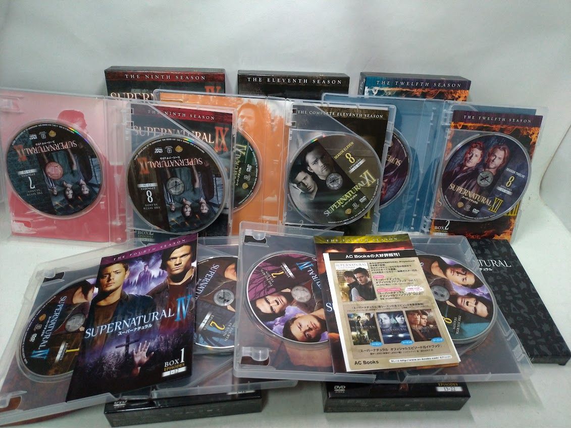 スーパーナチュラル【DVD-BOXセット】状態：非良 - メルカリ