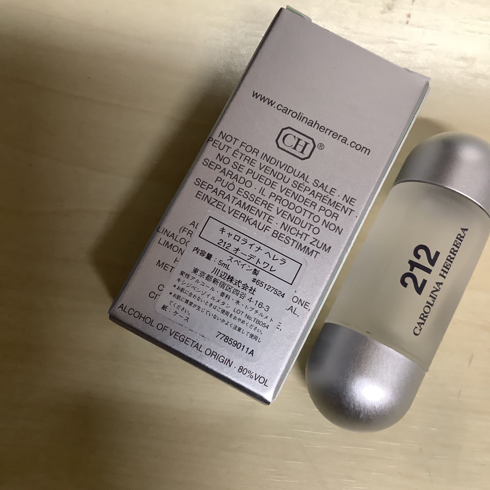 キャロライナへレラ 212 オーデトワレ 30ml 新品未開封 楽天市場