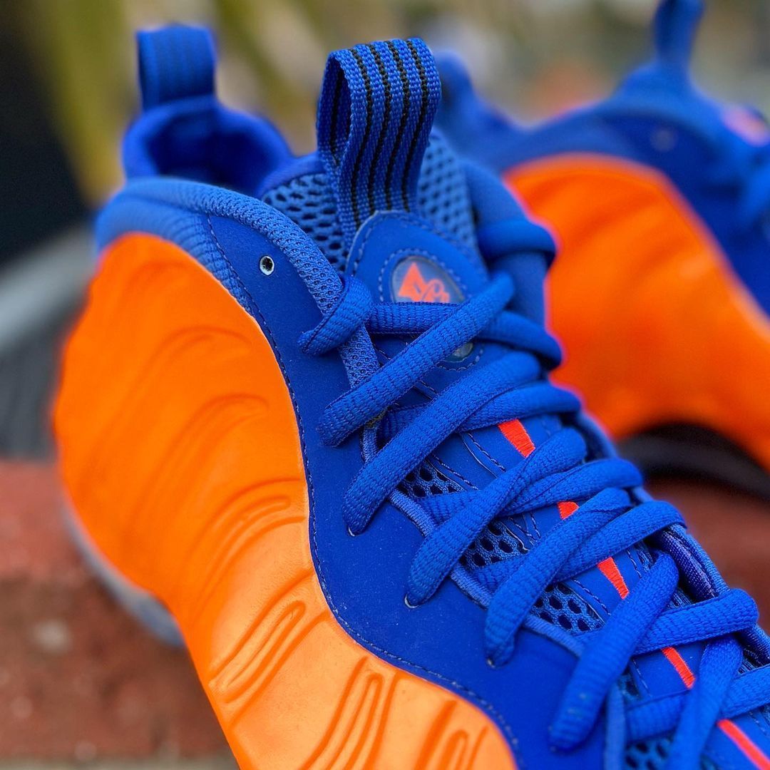 NIKE AIR FOAMPOSITE ONE 'KNICKS' ナイキ エア フォームポジット ワン プレミアム ニックス 【MEN'S】  total crimson/game royal 314996-801