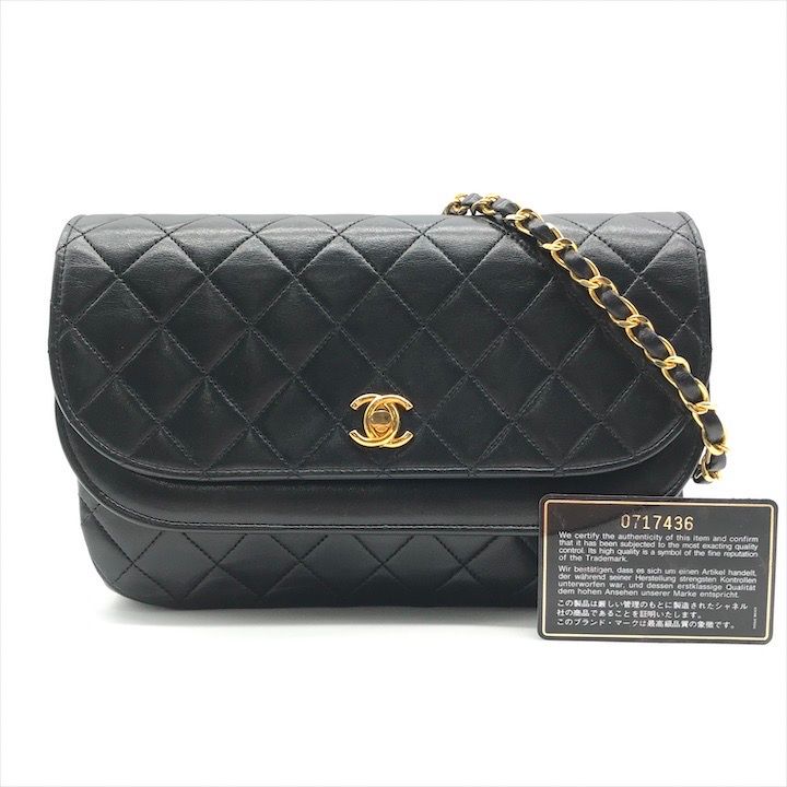 美品 CHANEL シャネル ココマーク ターンロック マトラッセ