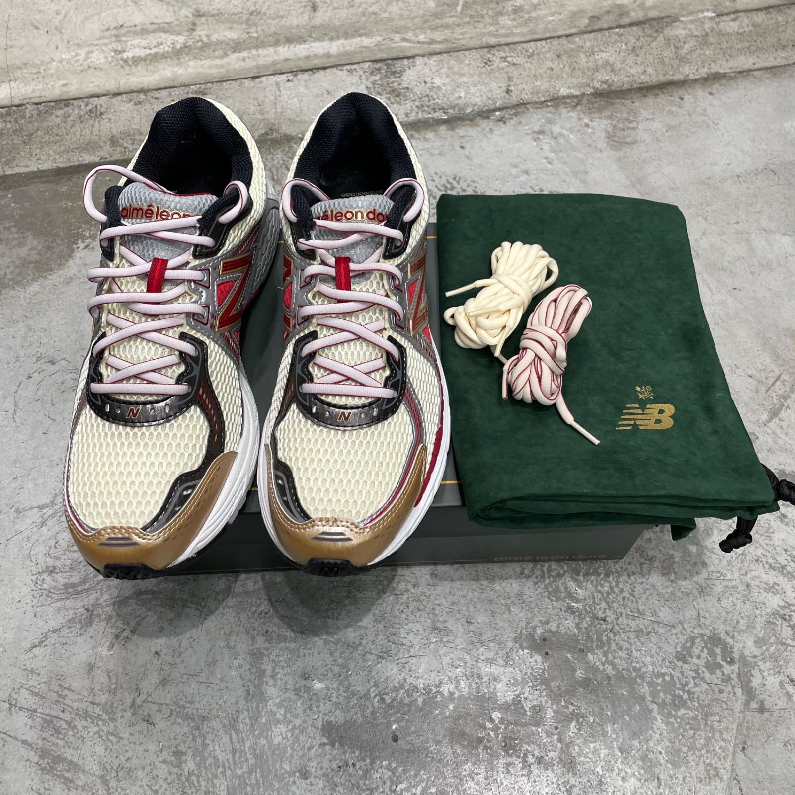 Aime Leon Dore New Balance 860V2 Red コラボ スニーカー 