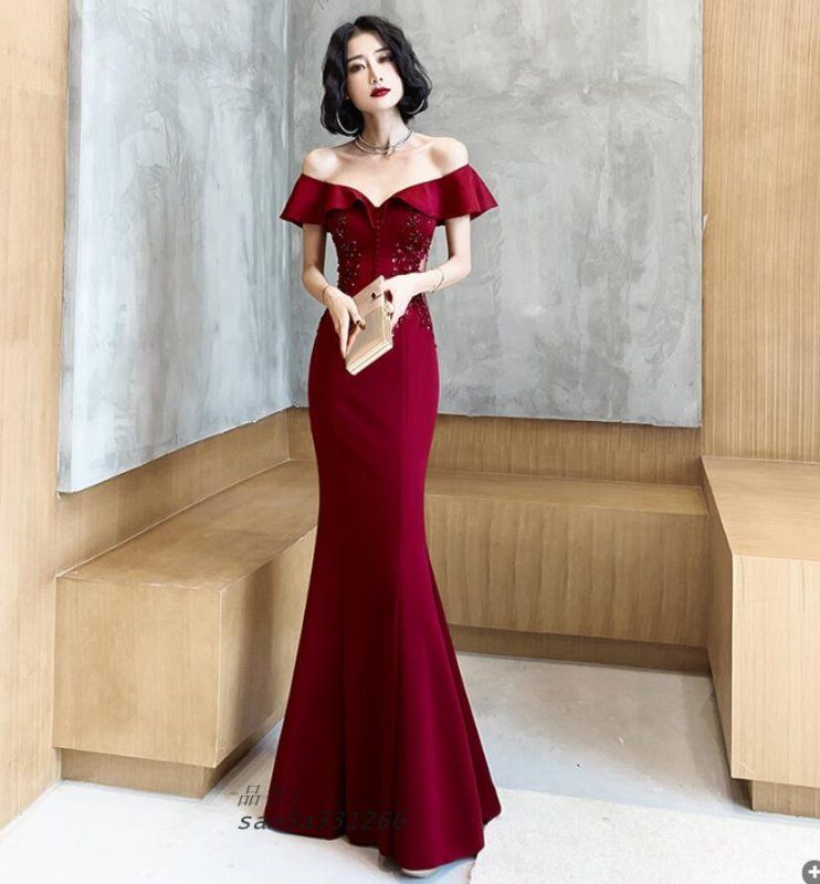 ロングドレス 演奏会用 パーティードレス 結婚式 ドレス ステージドレス 20代30代40代 成人式 発表会 コー合唱衣装 大人 マキシ丈 ピアノ am5a331266