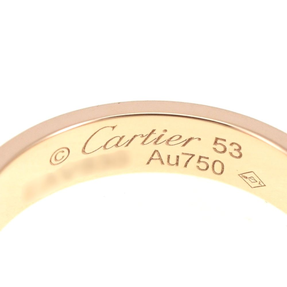 カルティエ CARTIER ハッピーバースデー リング サイズ53 JP13 K18PG レディース S 139647