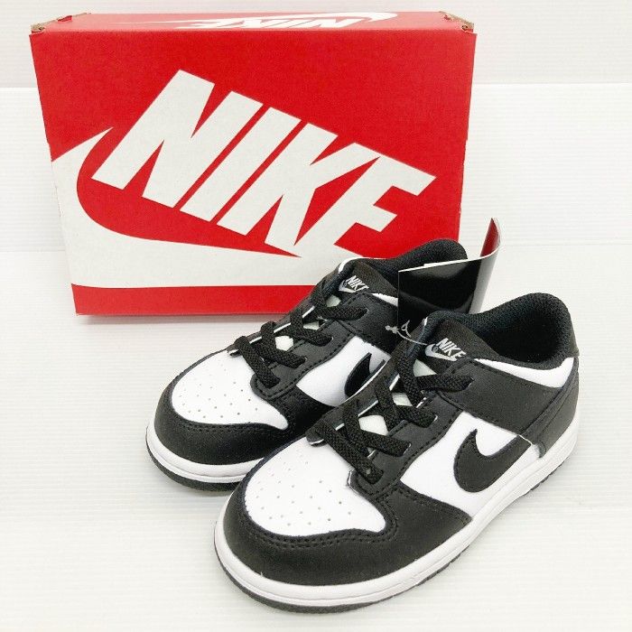 最終値下げ NIKE ダンクロー TDE パンダ キッズ ベビー 15cm low dunk