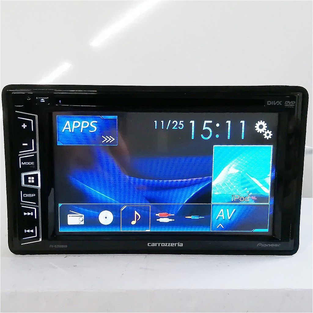 Pioneer carrozzeria FH-6200DVD 2DINディスプレイオーディオ