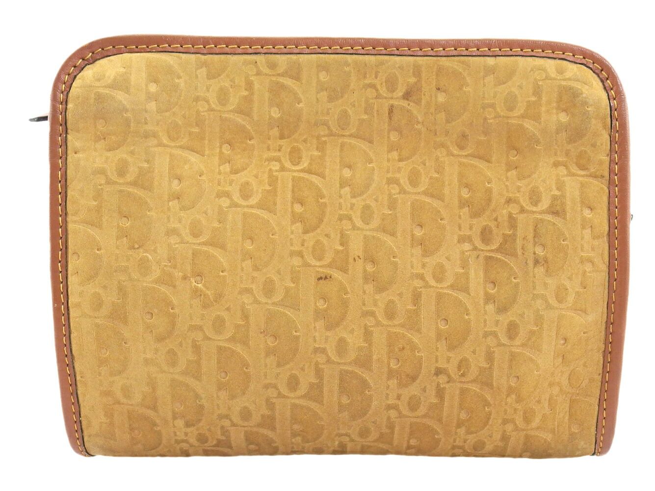 Christian Dior クラッチバッグ ベージュ/ブラウン 中古・古着通販