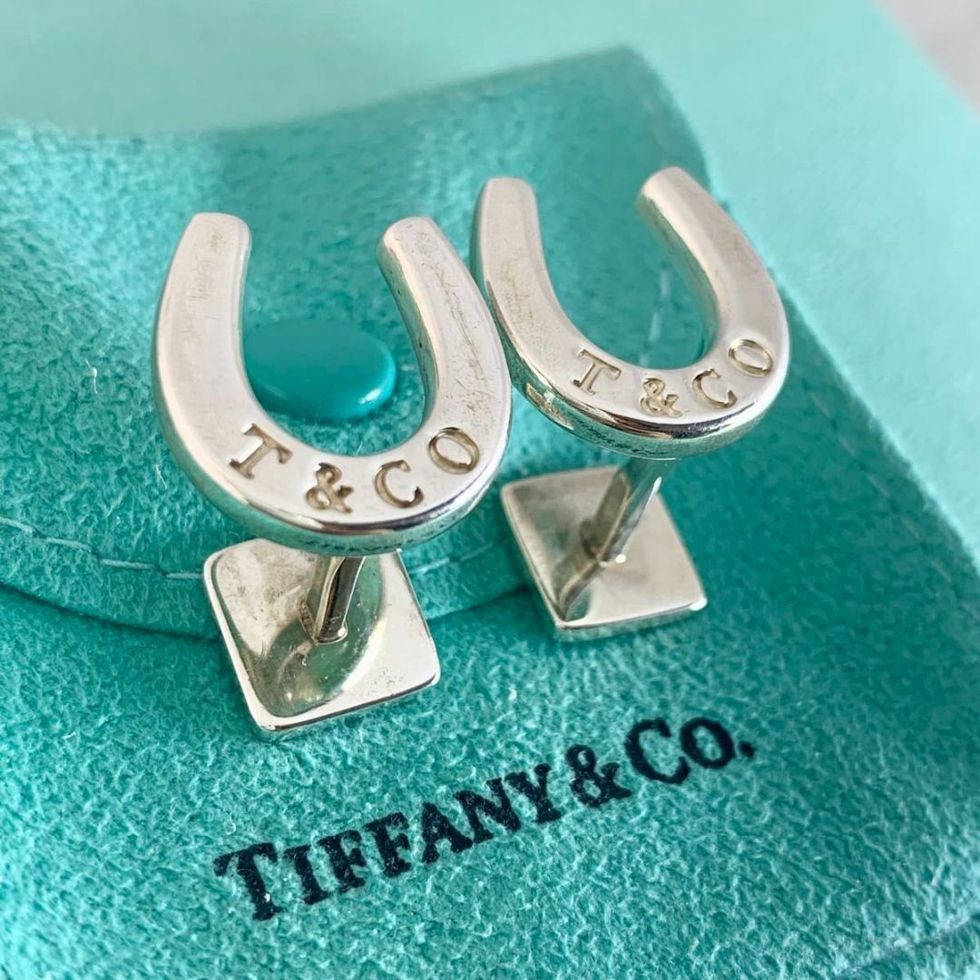 ティファニー ホースシュー カフリンクス カフス 925 蹄鉄 S 54 e