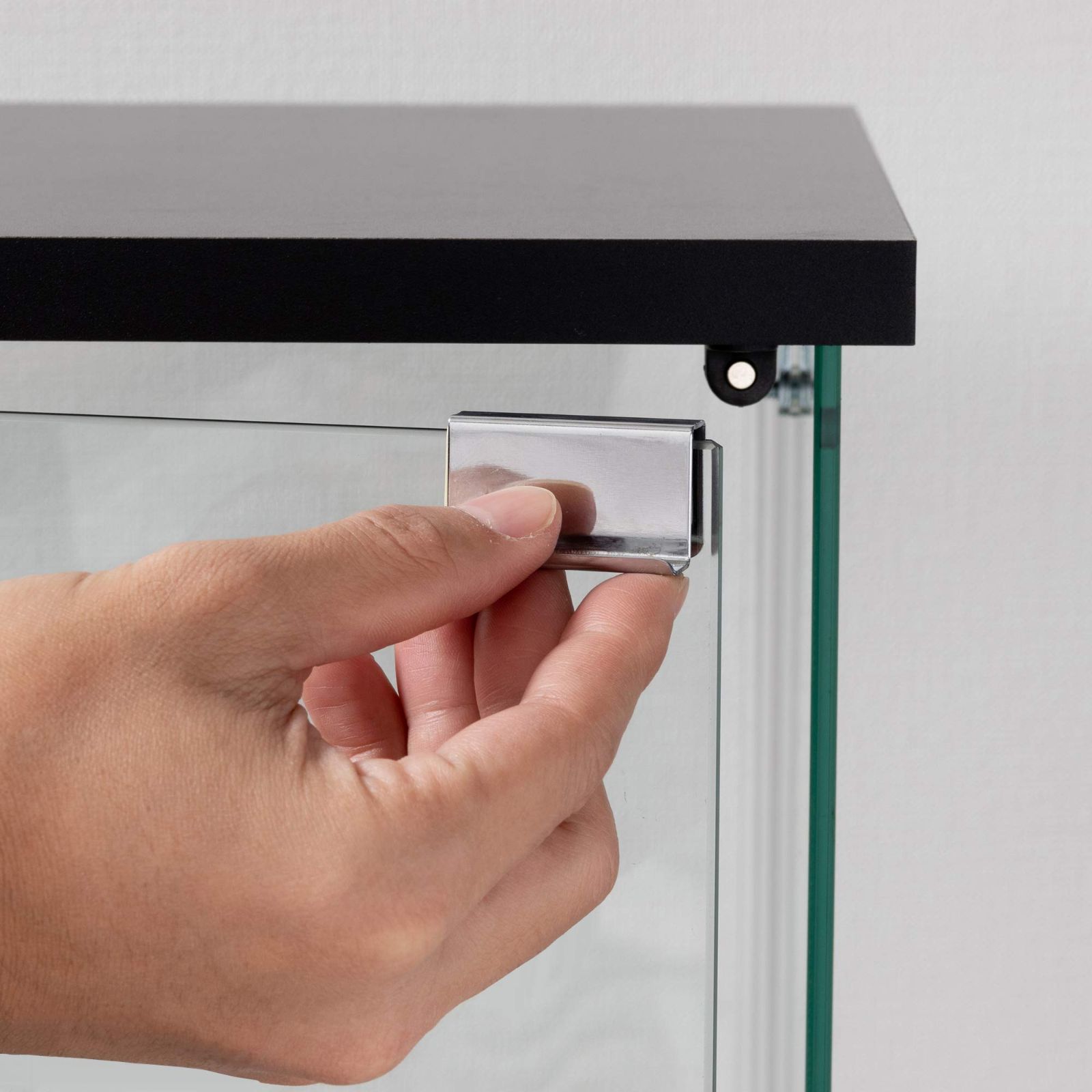 強化ガラス ブラック