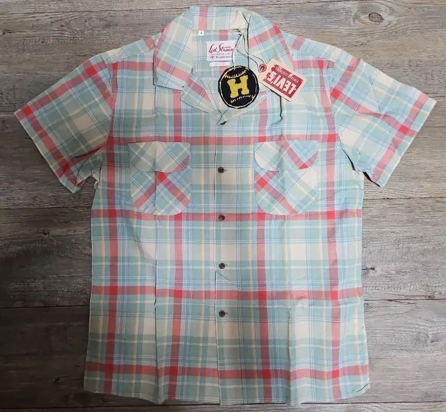 LEVI'S(リーバイス) LVC 1950 ' s チェック シャツ S