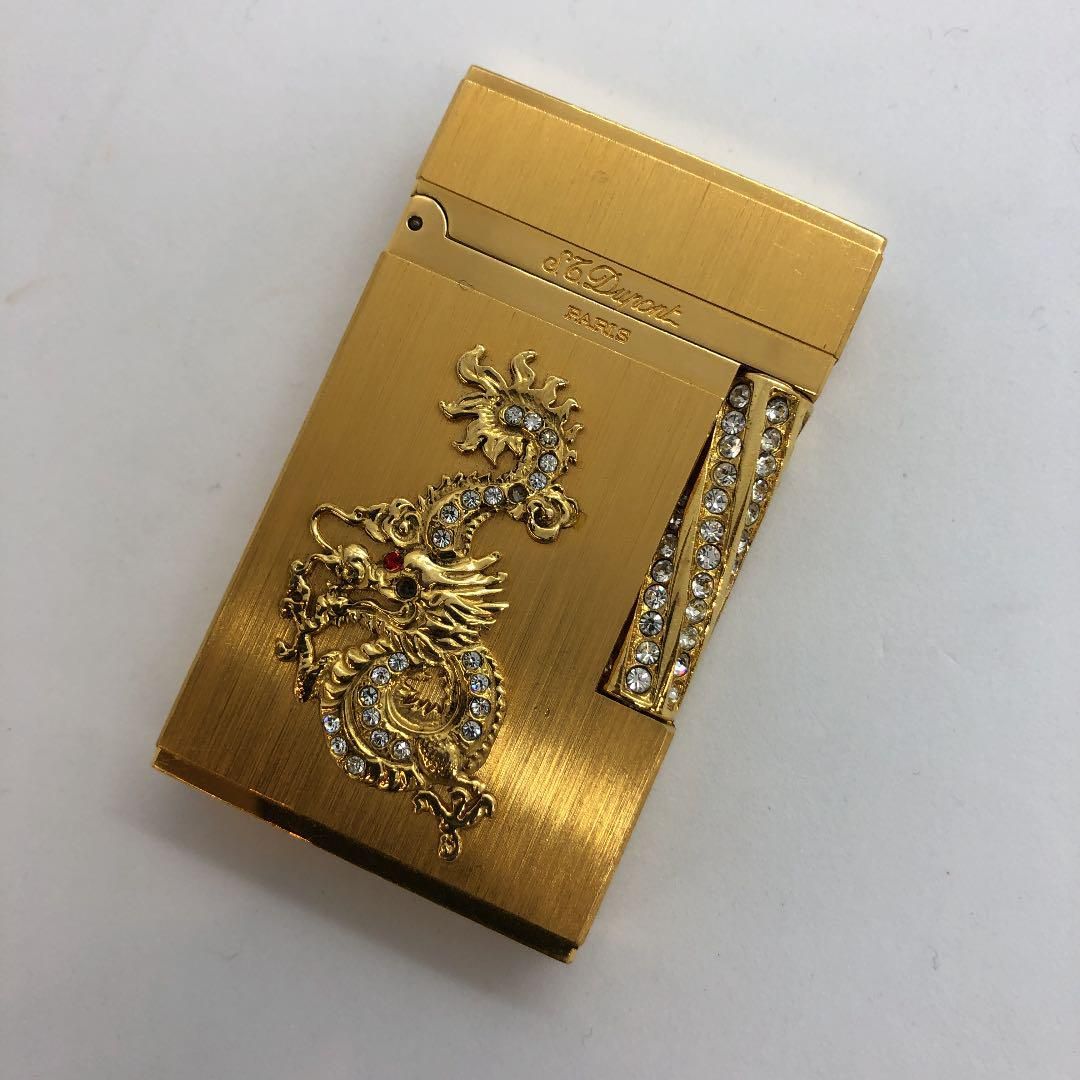 S.T.DUPONT ライン2 ガスライター 龍 - お宝中古市場山形天童店 - メルカリ