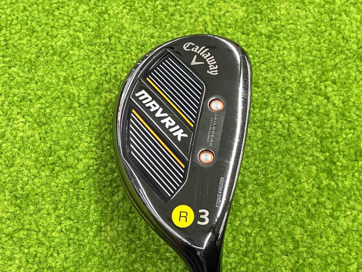 キャロウェイ MAVRIK ユーティリティ 18° TOUR AD U-55 フレックスR ヘッドカバーなし 付属品なし