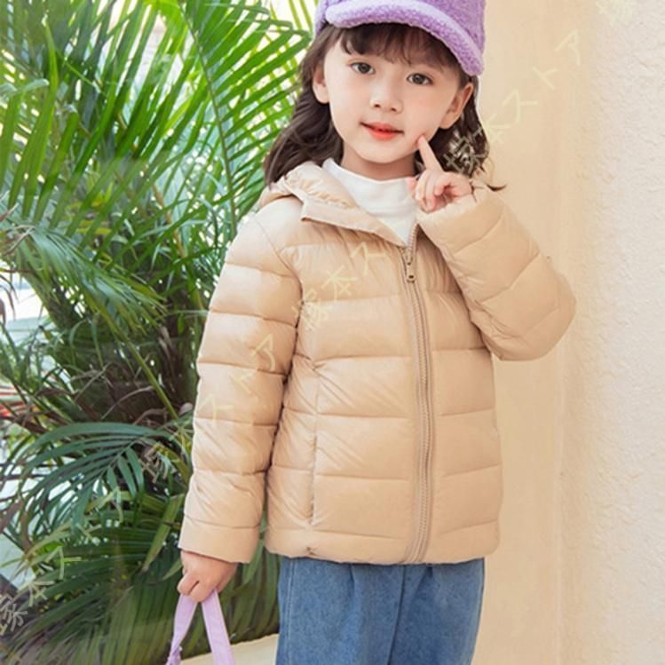 ダウンコート キッズ ダウンジャケット ウルトラライト ダウン 軽量 防寒 防風 女の子 男の子 アウター 軽い あったか フード付き 入園式 卒園式 旅行 春秋 ユニクロ公式 | ウルトラライトダウンパーカ