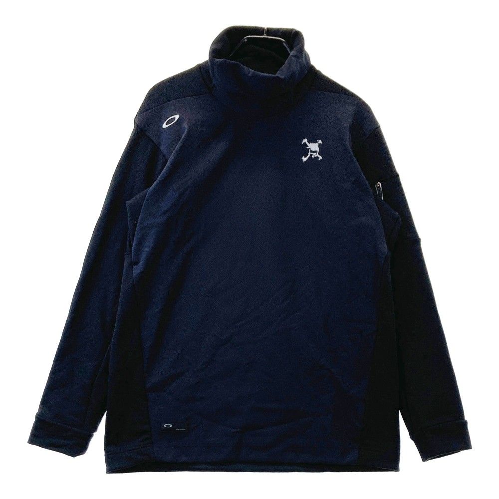 サイズ：2XL OAKLEY オークリー FOA404236 ハイネック 裏起毛 長袖 Ｔシャツ  ブラック系 [240101391356]# ゴルフウェア メンズ ストスト