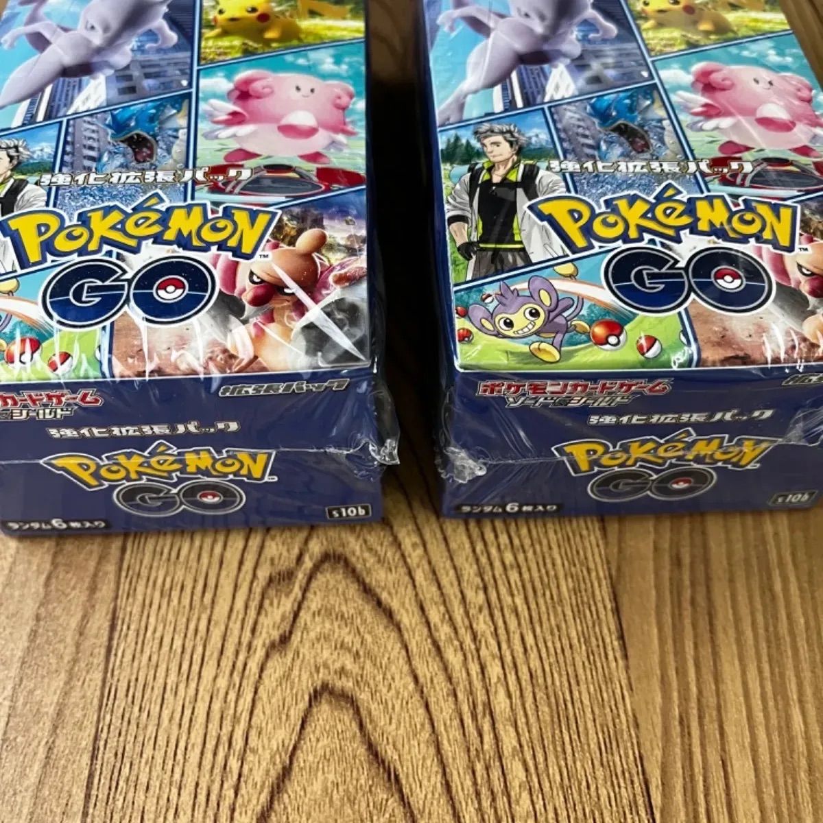 Box/デッキ/パック【新品未開封】ポケモンカード ポケモンGO 2BOX シュリンク付き プロモ無し