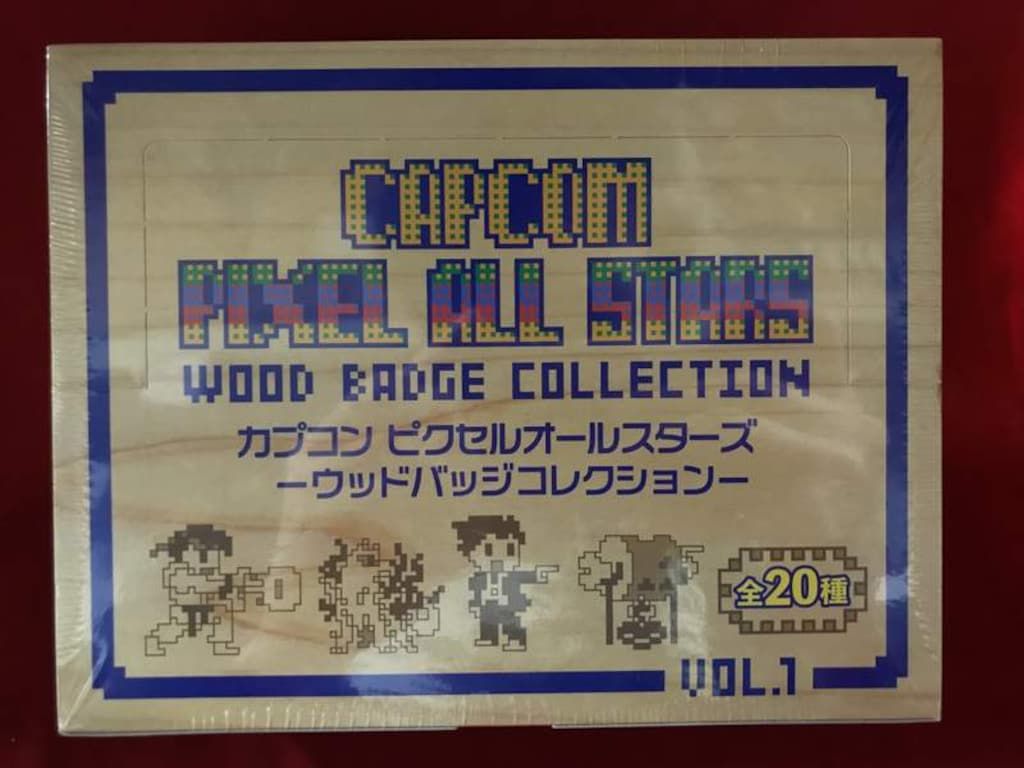 カプコン ピクセルオールスターズ ウッドバッジコレクション 1BOXセット