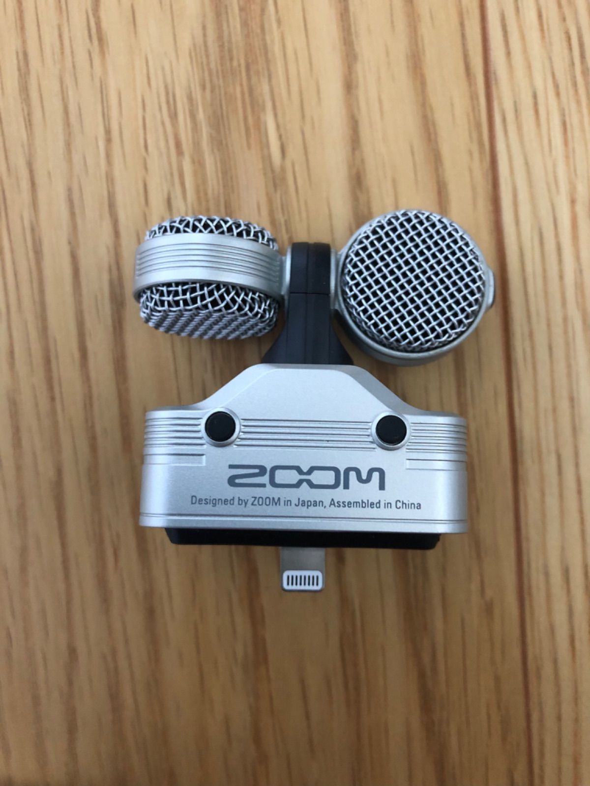 zoom ズーム iQ7 Lightningコネクター用 MSステレオマイク