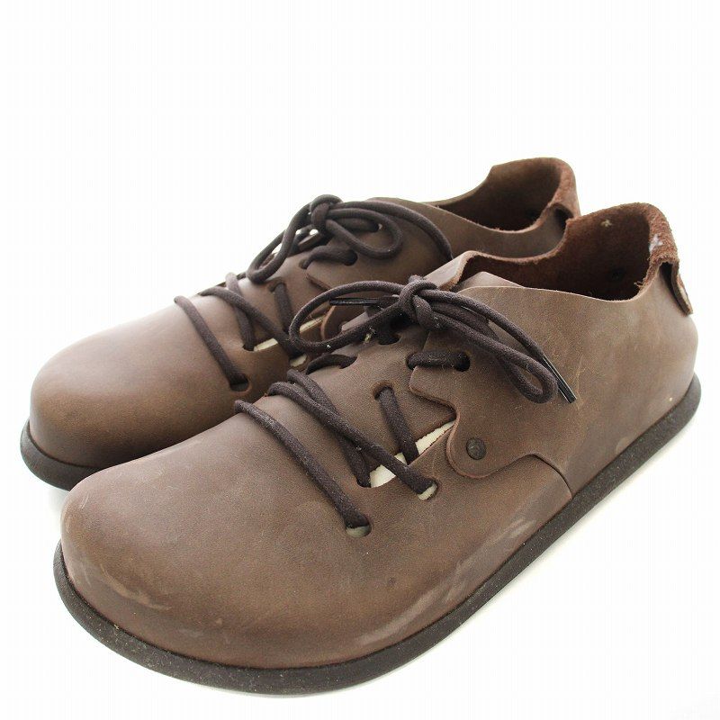 ビルケンシュトック BIRKENSTOCK MONTANA モンタナ サンダル レザー 41 26.5cm 茶 ブラウン | G