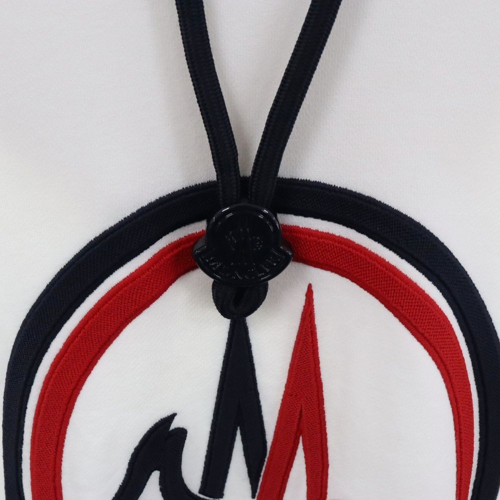 【モンクレール】20AW ロゴデザイン プルオーバースウェットパーカー MONCLER (モンクレール) 20AW MAGLIA LOGO PULOVER ロゴデザイン