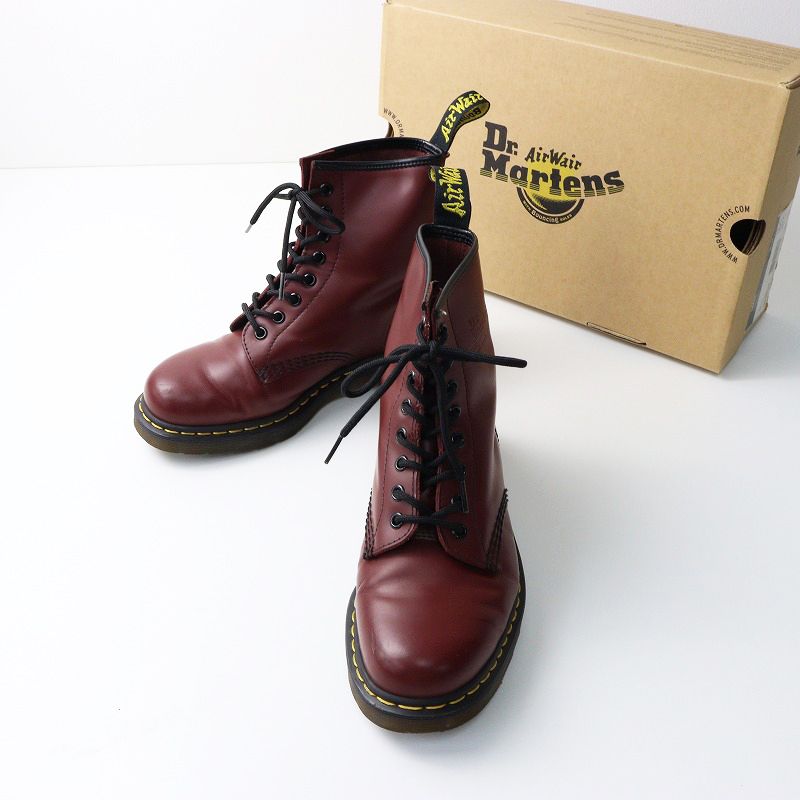 美品 Dr.Martens 1460 8ホール ブーツ レッド パイソン UK6 Dr.Martens ブーツ Dr. Martens/ドクターマーチン 「日本限定