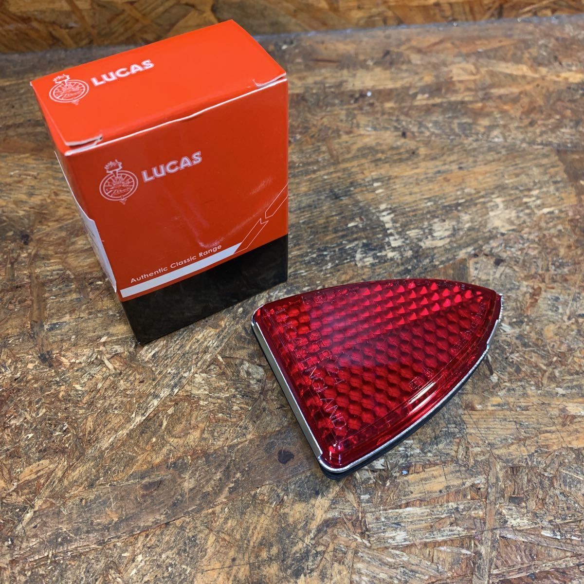 ルーカス リフレクター ビンテージ カスタム Triumph BSA norton