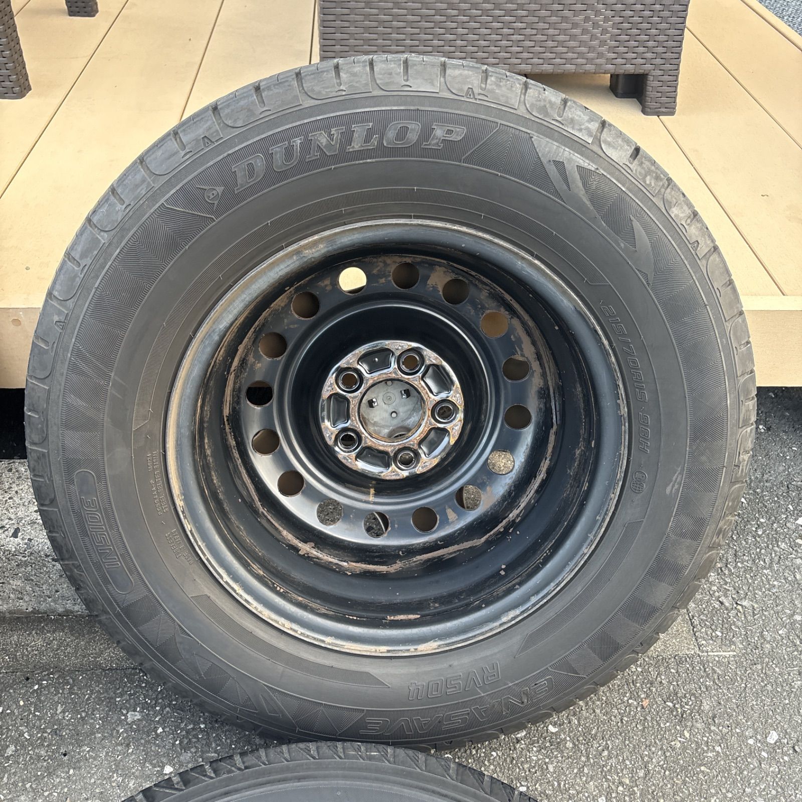 エクストレイル 純正ホイールタイヤセット