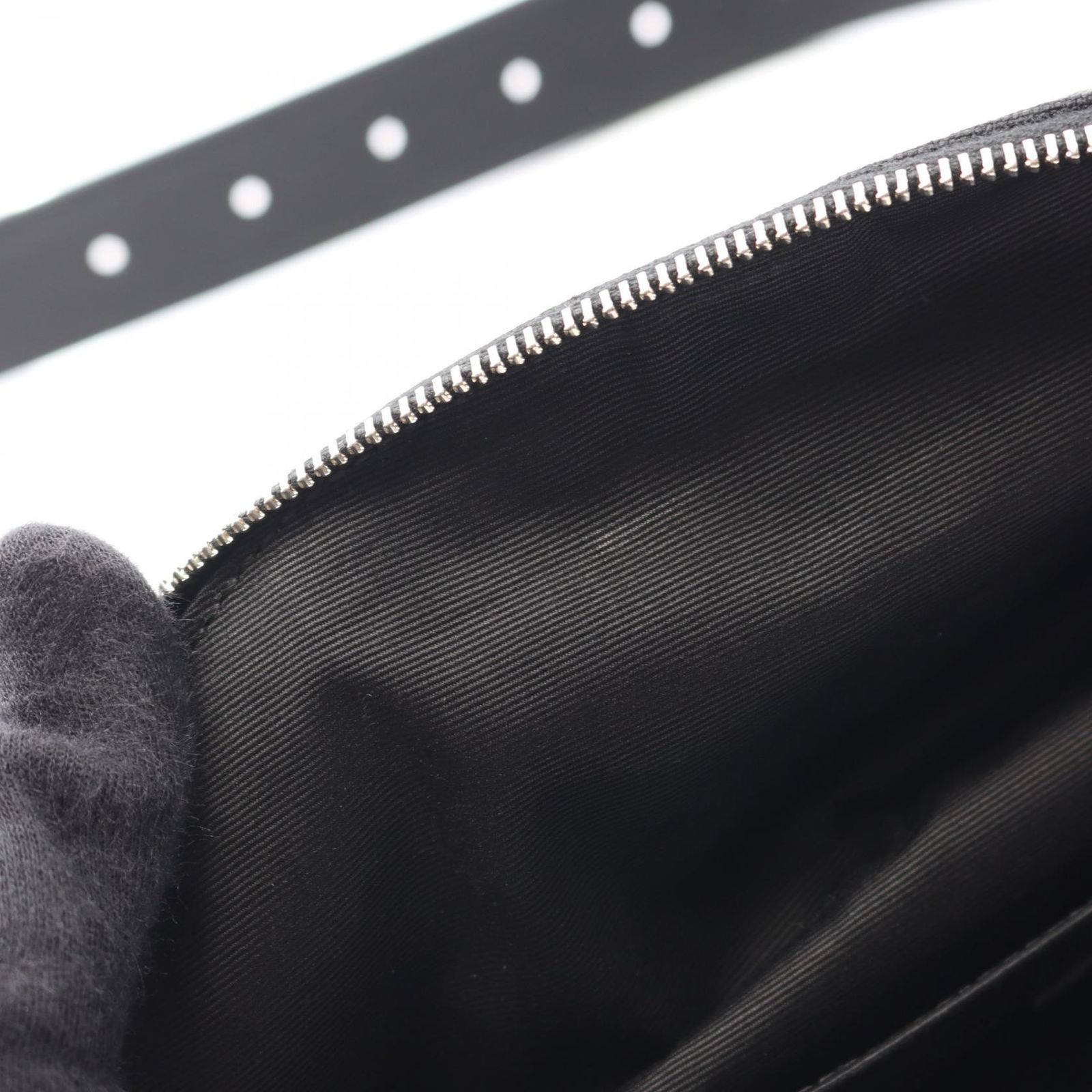 SAINT LAURENT PARIS サンローランパリ YSLロゴ ウエストバッグ ボディバッグ DECORATOM_COM_BR