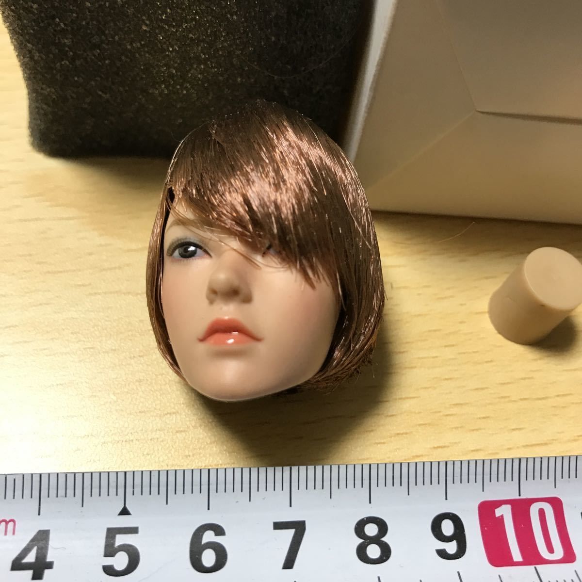 レア❣️アンティークベッド　ドールヘッド　ワンチャン&ネコちゃん ちっこいチャイナヘッドドール 351/Chinahead Doll/チャイナ