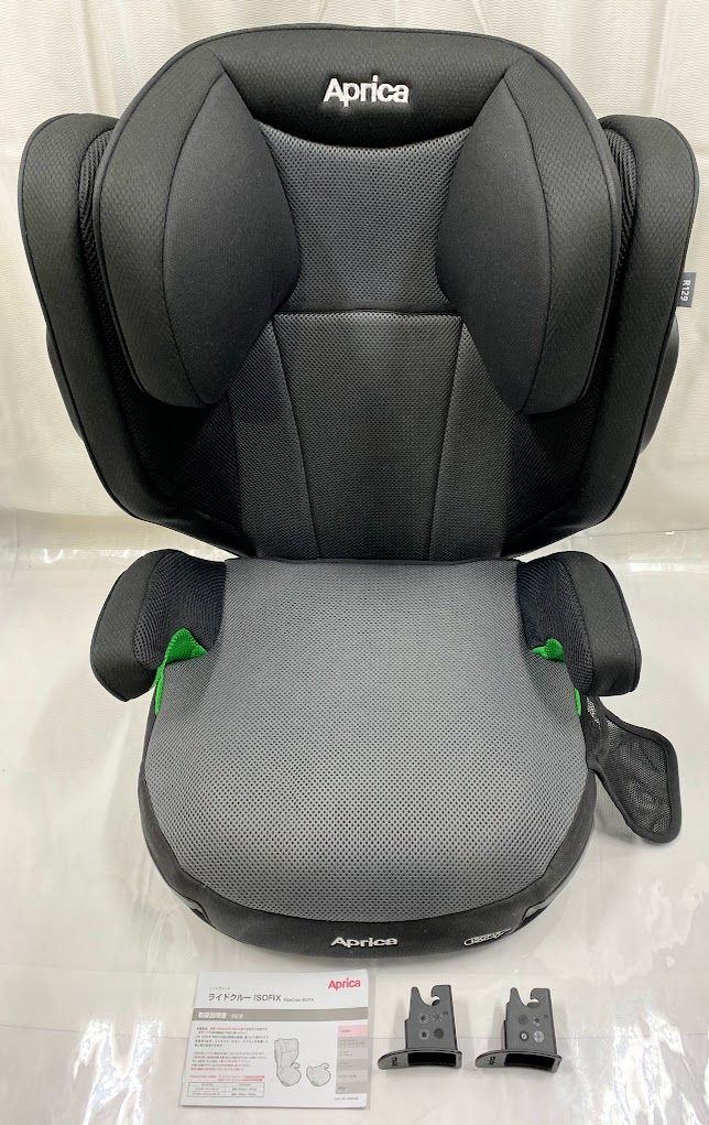極美品】Aprica(アップリカ) ジュニアシート ISOFIX固定 ライドクルー