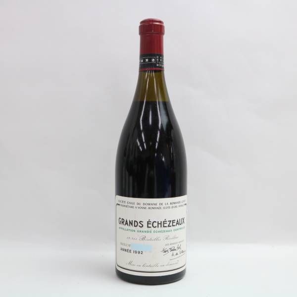 DRC GRANDS ECHEZEAUX（グラン エシェゾー）1992 13％ 750ml ※液面低下 A24E240001