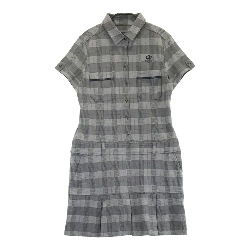ランバンスポール LANVIN ノースリーブワンピース 38 ゴルフ