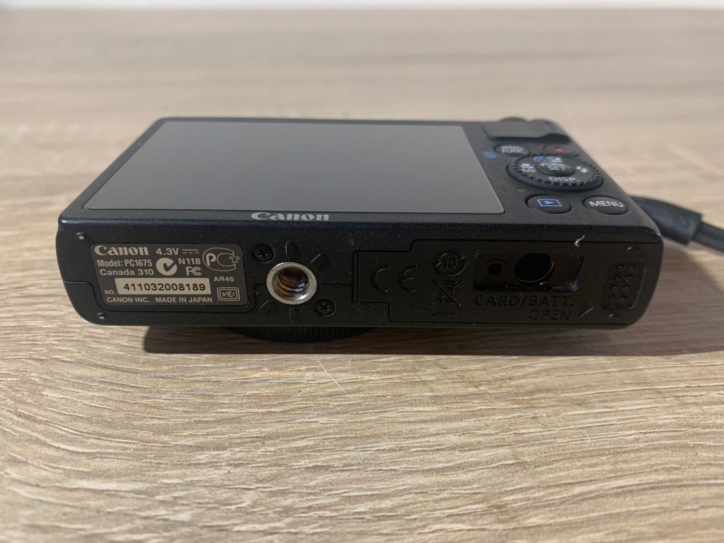 5706 Canon PowerShot S100 ブラック デジカメ - メルカリ