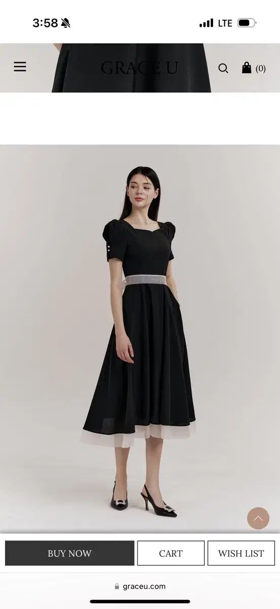 GRACE U グレースユー ハミング パフ ワンピース