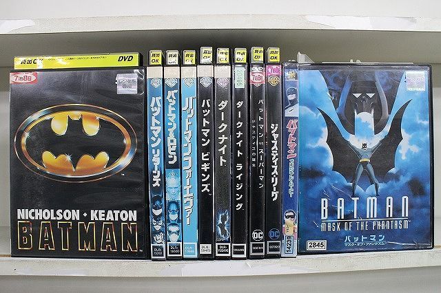 Blu-ray▼バットマン(7枚セット)リターンズ、フォーエヴァー、バットマン&ロビン、ビギンズ、ダークナイト、ダークナイトライジング ブルーレイディスク▽レンタル落ち 全7巻