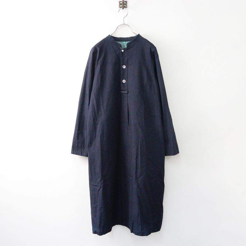 パラスパレス pal'las palace バンドカラー ロングワンピース 3