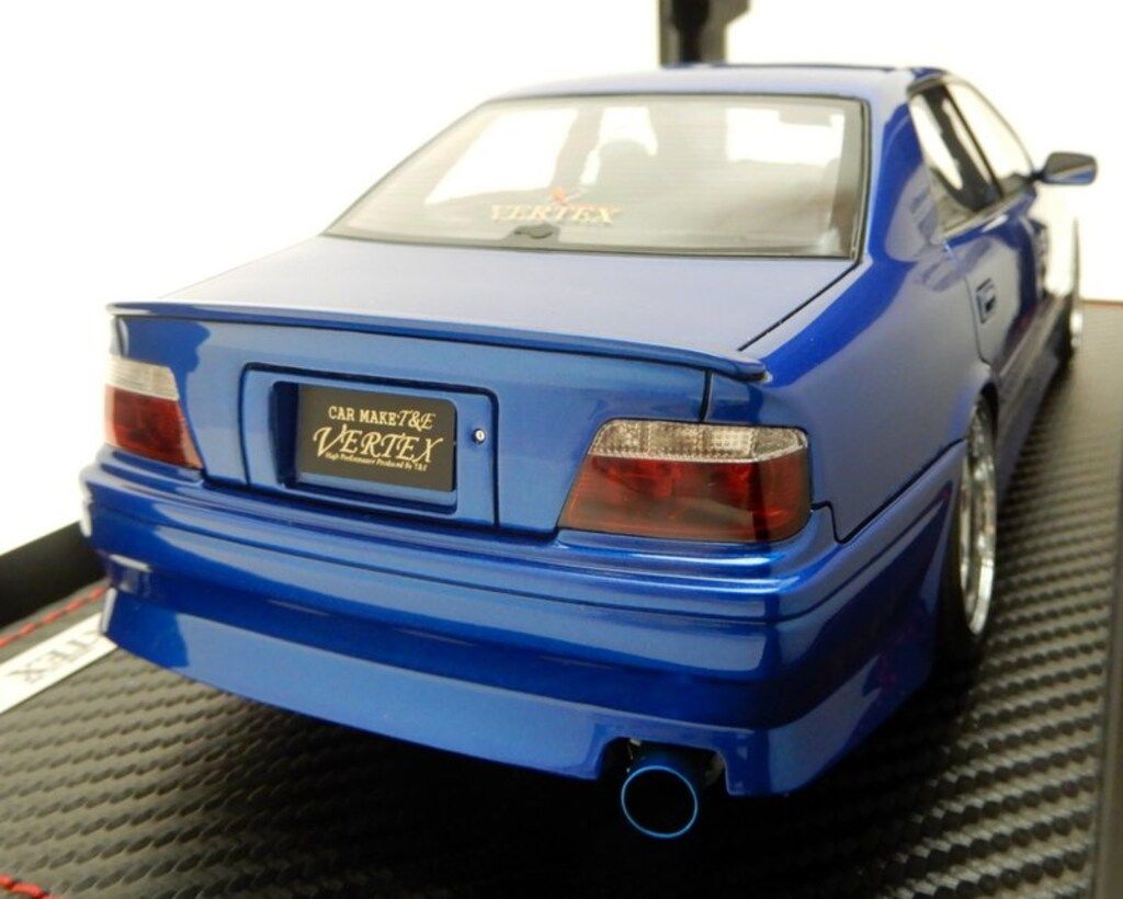タイムセールも有。 ignition model 1|18 VERTEX JZX100 Chaser Blue Metallic With Engine