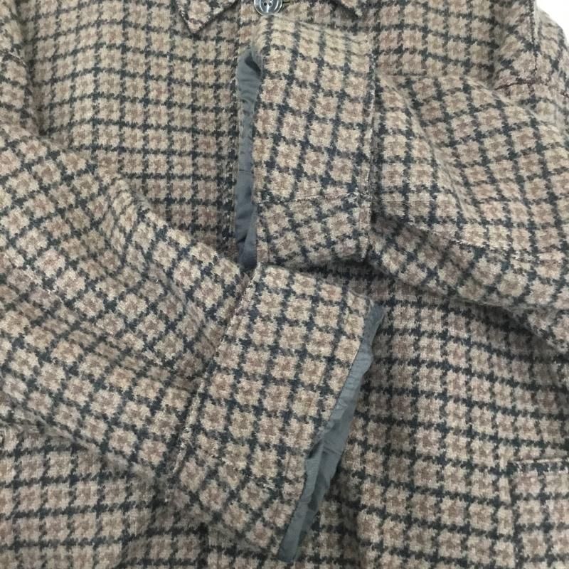 最安値！】DOUBLE JQUARD KNIT BAL COLLAR COAT YOKE(ヨーク) DOUBLE